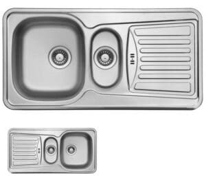 سینک ظرفشویی توکار فرامکو - FARAMCO مدل 1