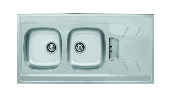 سینک ظرفشویی روکار اخوان مدل 155-sp
