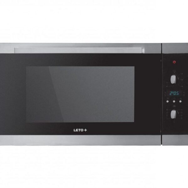 فر توکار شیشه مشکی استیل لتو کد O9