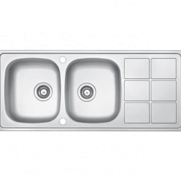 سینک ظرفشویی توکارلتو کد TX38