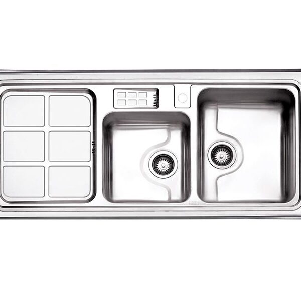 سینک ظرفشویی روکار استیل البرز مدل 815