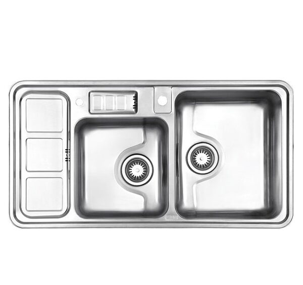 سینک ظرفشویی توکار استیل البرز مدل 813