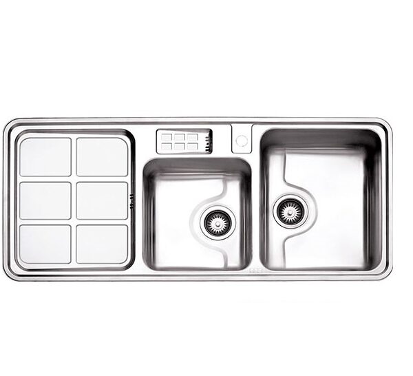 سینک ظرفشویی توکار استیل البرز مدل 815