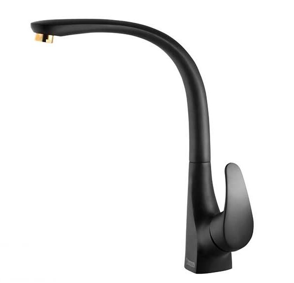 شیر سینک ظرفشویی درخشان مدل بیوتی مشکی