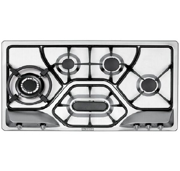 اجاق گاز صفحه ای 5 شعله استیل البرز مدل S-5908