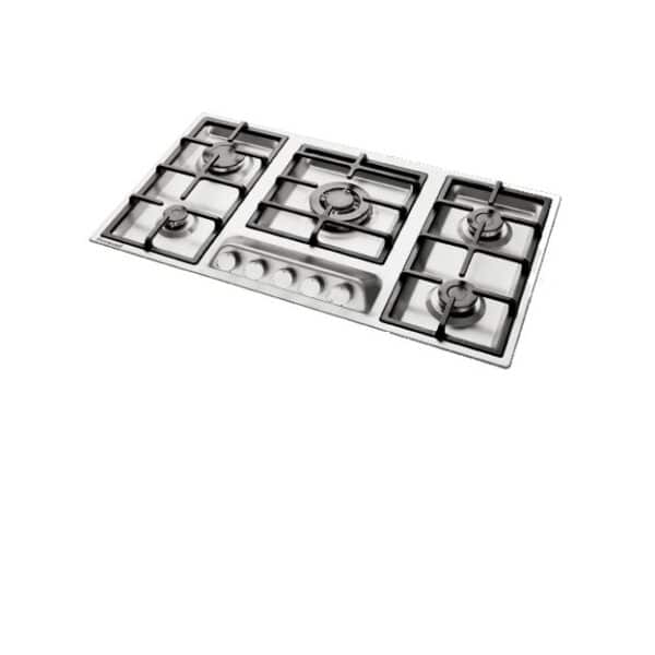 اجاق گاز صفحه ای پنج شعله استیل دیموند کد S507