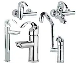 ست شیرالات اهرمی راسان مدل تیتانیوم