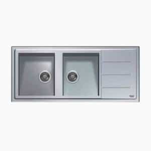 سینک ظرفشویی دو لگن آریستون مدل SK11610W2X