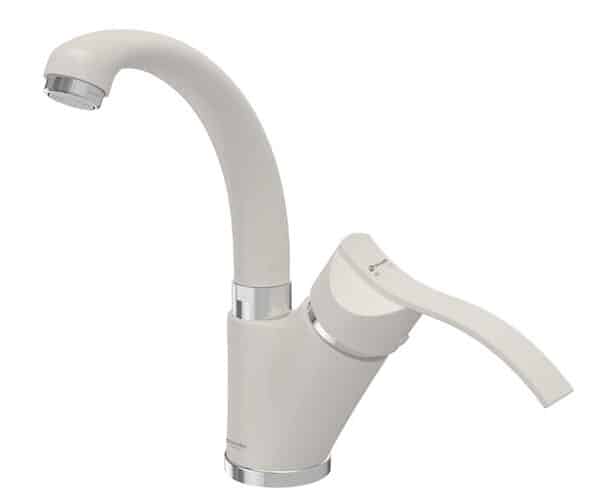 شیر روشویی شودر مدل اپال شیری کروم زدرا