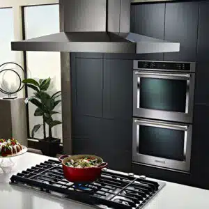 هود در بالای اجاق